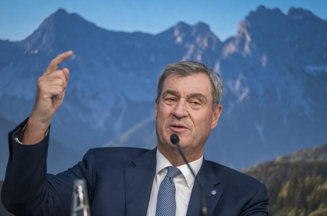 07 July 2026, Bavaria, Munich: Minister President of Bavaria Markus Soeder speaks during a press conference following the Bavarian cabinet meeting. Photo: Peter Kneffel/dpa