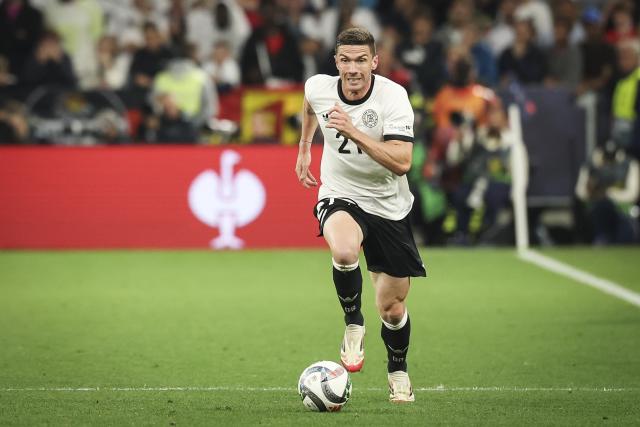 FILED - 04 June 2025, Bavaria, Munich: FILE PHOTO - Germany's Robin Gosens in action during the UEFA Nations League A semi final soccer match between Germany and Portugal at Munich Football Arena. Photo: Christian Charisius/dpa