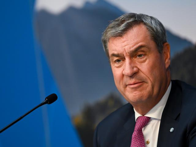 21 July 2026, Bavaria, Munich: Markus Soeder (CSU), Minister-President of Bavaria, attends a press conference following a cabinet meeting. Photo: Sven Hoppe/dpa