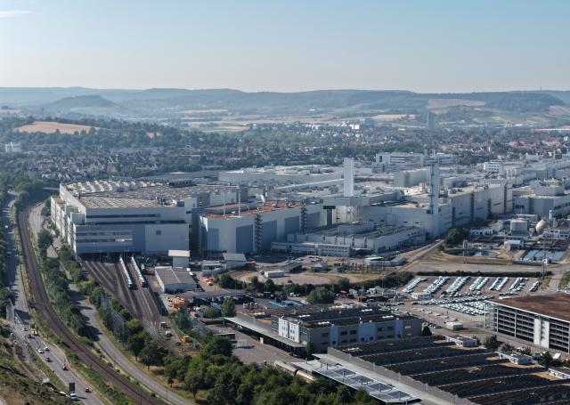 24 July 2026, Baden-Wuerttemberg, Neckarsulm: A general view of the Audi plant in Ingolstadt. The Volkswagen Group is releasing its financial results for the first half of the year. Photo: Bernd Weißbrod/dpa