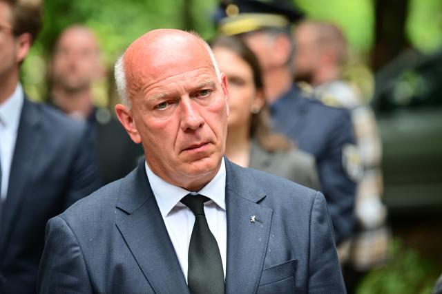 26 July 2026, Berlin: Kai Wegner, Governing Mayor of Berlin, is making a statement to the press. On the sidelines of Christopher Street Day in Berlin, a vehicle plowed into a crowd. One woman was killed and 16 other people were injured, some seriously. Photo: Sebastian Gollnow/dpa