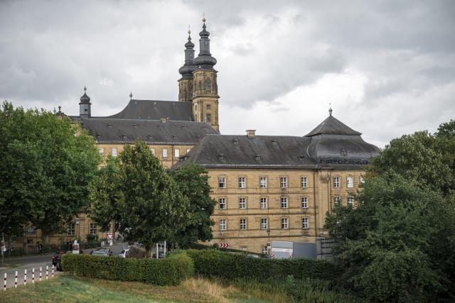 27 July 2026, Bavaria, Bad Staffelstein: View of Banz Abbey, photographed at the start of the CSU parliamentary group's summer retreat in the Bundestag. Photo: Daniel Vogl/dpa