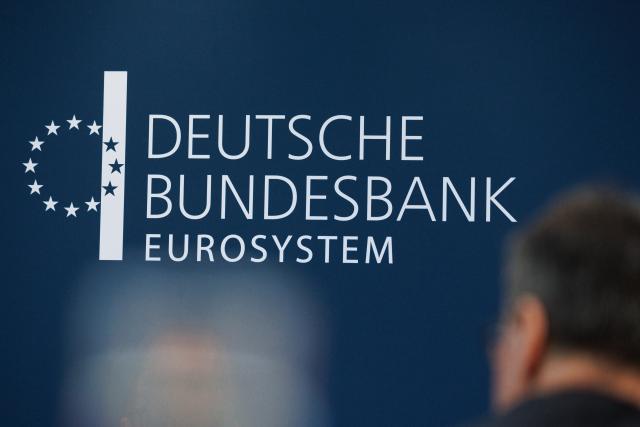 FILED - 05 March 2026, Hessen, Frankfurt/Main: File Photo - A view of the official logo and lettering taken during the Deutsche Bundesbank's press conference on its 2025 annual report. Photo: Hannes P Albert/dpa
