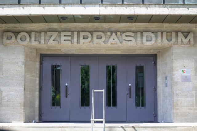 FILED - 29 March 2026, Bochum: FILE PHOTO - An Exterior view of the Bochum Police Headquarters. Photo: Christoph Reichwein/dpa