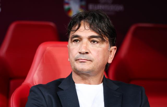 FILED - 24 June 2024, Saxony, Leipzig: FILE PHOTO - Croatia coach Zlatko Dalic sits on the bench prior to the start of the UEFA Euro 2024 group B soccer match between Croatia and Italy at Leipzig Arena. Photo: Jan Woitas/dpa