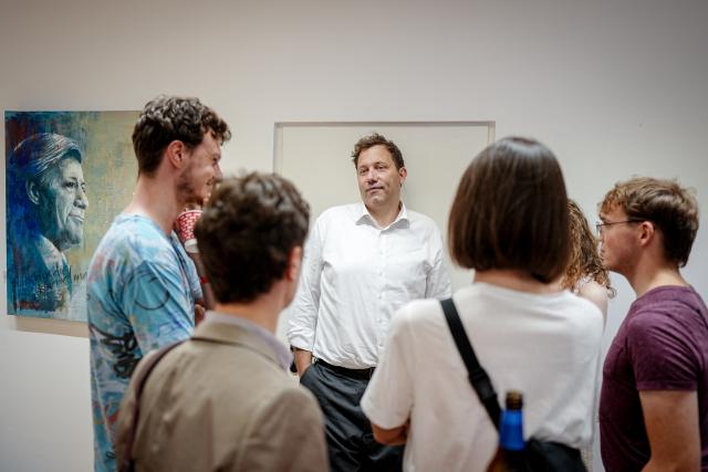 20 August 2026, Saxony-Anhalt, Halle: Lars Klingbeil, German Minister of Finance and Social Democratic Party of Germany (SPD) Federal Chairman, attends the SPD event "Beer and Meatballs" at the SPD headquarters. Photo: Kay Nietfeld/dpa