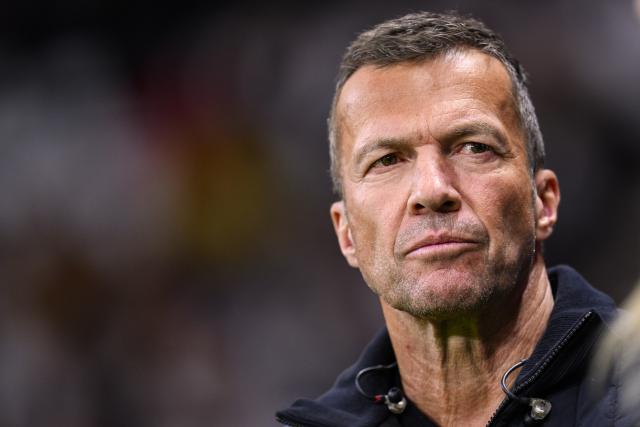FILED - 26 March 2024, Hesse, Frankfurt/M.: File Photo - Television pundit and former German international Lothar Matthaeus looks on inside the stadium prior to the international friendly soccer match between Germany and the Netherlands at Deutsche Bank Park in Frankfurt. Photo: Tom Weller/dpa