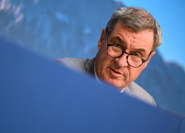 01 September 2026, Bavaria, Munich: Markus Soeder, Minister President of Bavaria, attends a press conference following the Bavarian cabinet meeting. Photo: Sven Hoppe/dpa
