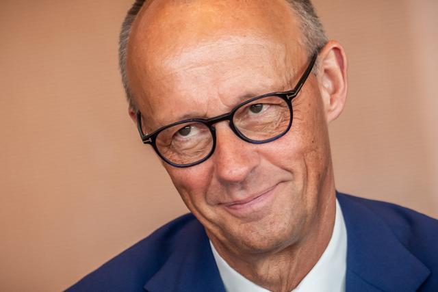 02 September 2026, Berlin: German Chancellor Friedrich Merz reacts during the German Cabinet meeting at the Chancellery. Photo: Michael Kappeler/dpa