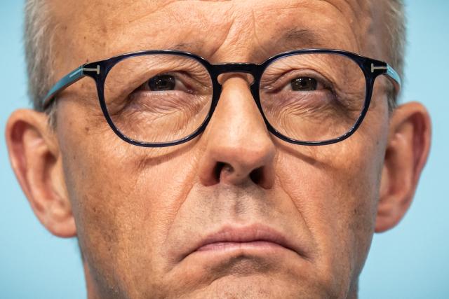 07 September 2026, Berlin: Friedrich Merz, Germany's Chancellor and CDU chairman, attends a press conference following a meeting of the CDU Federal Executive Committee at Konrad Adenauer House. Photo: Michael Kappeler/dpa