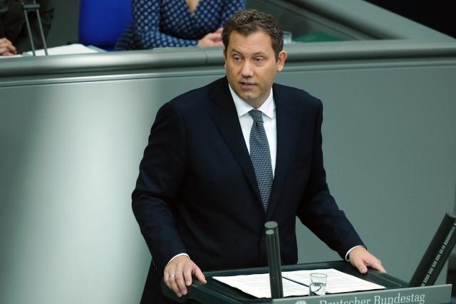 08 September 2026, Berlin: German Minister of Finance, Vice Chancellor, Lars Klingbeil, speaks at the German Parliament (Bundestag) session for the start of budget week. Photo: Kay Nietfeld/dpa