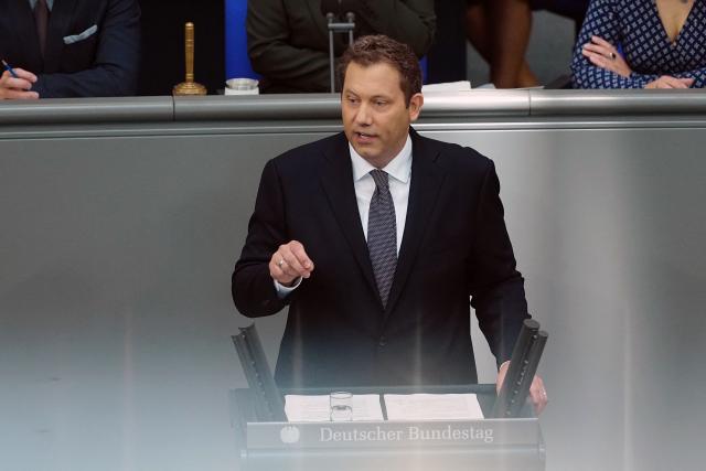 08 September 2026, Berlin: German Minister of Finance, Vice Chancellor, Lars Klingbeil, speaks at the German Parliament (Bundestag) session for the start of budget week. Photo: Kay Nietfeld/dpa