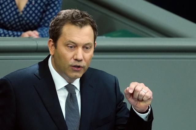 08 September 2026, Berlin: German Minister of Finance, Vice Chancellor, Lars Klingbeil, speaks at the German Parliament (Bundestag) session for the start of budget week. Photo: Kay Nietfeld/dpa