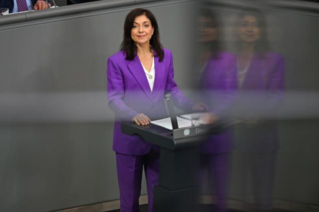 08 September 2026, Berlin: Katherina Reiche, German Minister for Economic Affairs and Energy speaks during the Bundestag session at the start of budget week. Photo: Michael Brandt/dpa