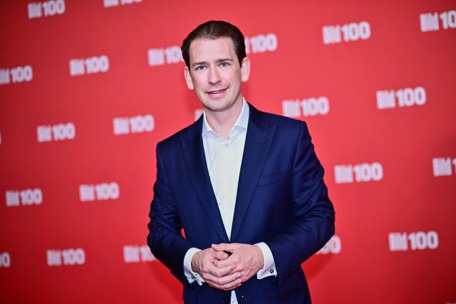 08 September 2026, Berlin: Former Austrian Chancellor Sebastian Kurz arrives on red carpet at Axel Springer's BILD100 event. Photo: Sebastian Christoph Gollnow/dpa