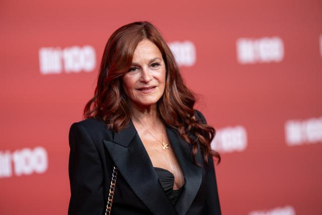 08 September 2026, Berlin: German singer Andrea Berg arrives on red carpet at Axel Springer's BILD100 event. Photo: Sebastian Christoph Gollnow/dpa