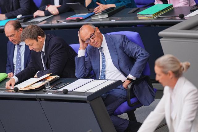 09 September 2026, Berlin: Alice Weidel, federal chairwoman and parliamentary group leader of the AfD, speaks during the general debate during budget deliberations in the German Bundestag. Photo: Michael Kappeler/dpa