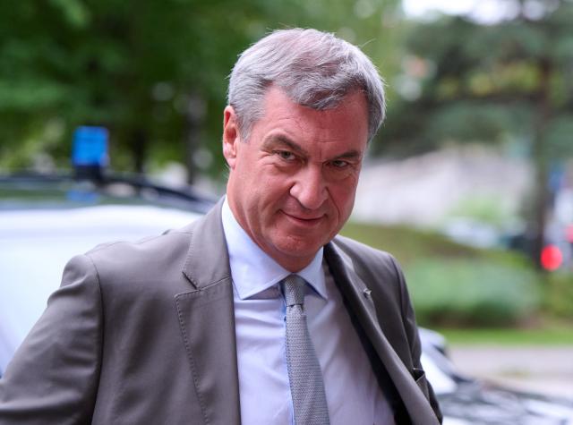 13 September 2026, Bavaria, Munich: Markus Soeder, Minister-President of Bavaria, arrives to the opening of the Christian Social Union (CSU) Executive Board's closed-door meeting at the CSU state headquarters. Photo: Sven Hoppe/dpa