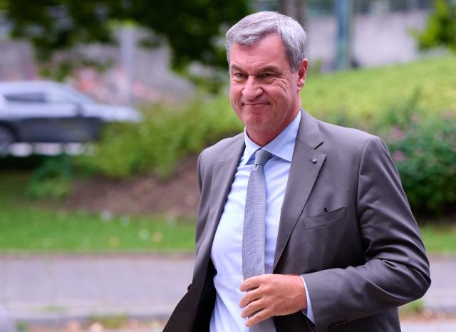 13 September 2026, Bavaria, Munich: Markus Soeder, Minister-President of Bavaria, arrives to the opening of the Christian Social Union (CSU) Executive Board's closed-door meeting at the CSU state headquarters. Photo: Sven Hoppe/dpa