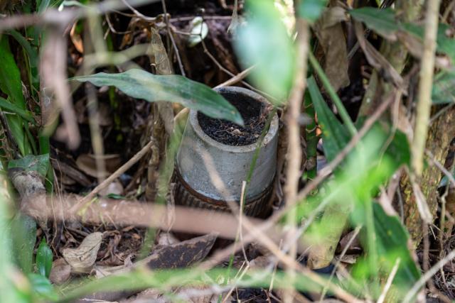 (250512) -- SAKE, May 12, 2025 (Xinhua) -- This photo taken on May 11, 2025 shows an unexploded shell yet to be disposed of near Sake, a small town located 27 kilometers from Goma, the capital city of North Kivu province in the Democratic Republic of the Congo (DRC). This shell landed in the farmland near Sake during the conflict that began in late January. Several other unexploded ordnance in the area still await proper disposal.
  Many residents of Sake were forced to flee their homes due to attacks by the rebel group known as M23. Though life is gradually returning to normal as they return home, they now face significant challenges such as damaged infrastructure and shortages of basic supplies. (Xinhua/Zheng Yangzi)