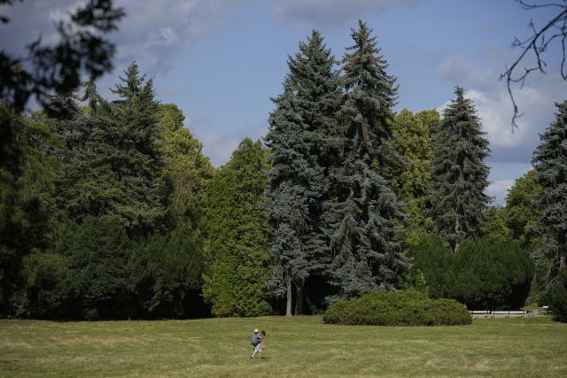 (250701) -- WARSAW, July 1, 2025 (Xinhua) -- Children play at Skaryszewski Park in Warsaw, Poland, on June 30, 2025. (Photo by Jaap Arriens/Xinhua)