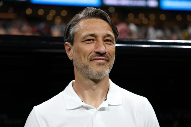 (250702) -- ATLANTA, July 2, 2025 (Xinhua) -- Niko Kovac, Borussia Dortmund's head coach, looks on before the round of 16 match between Borussia Dortmund of Germany and CF Monterrey of Mexico at the FIFA Club World Cup 2025 at the Mercedes-Benz Stadium, Atlanta, Georgia, the United States, July 1, 2025. (Xinhua/Li Ming)