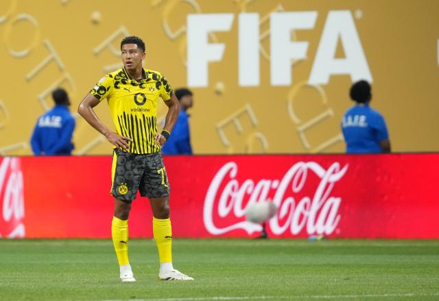 (250702) -- ATLANTA, July 2, 2025 (Xinhua) -- Borussia Dortmund's Jobe Bellingham reacts during the round of 16 match between Borussia Dortmund of Germany and CF Monterrey of Mexico at the FIFA Club World Cup 2025 at the Mercedes-Benz Stadium, Atlanta, Georgia, the United States, July 1, 2025. (Xinhua/Huang Zongzhi)