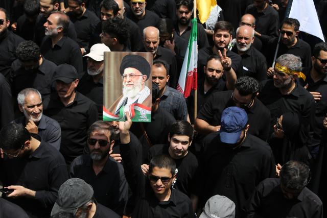 (250706) -- TEHRAN, July 6, 2025 (Xinhua) -- People attend a rally in support of Iran's Supreme Leader Ali Khamenei in Tehran, Iran, July 5, 2025. (Xinhua)