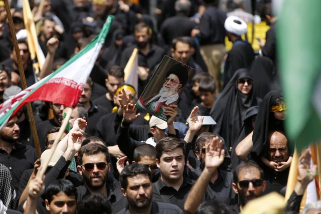 (250706) -- TEHRAN, July 6, 2025 (Xinhua) -- People attend a rally in support of Iran's Supreme Leader Ali Khamenei in Tehran, Iran, July 5, 2025. (Xinhua)