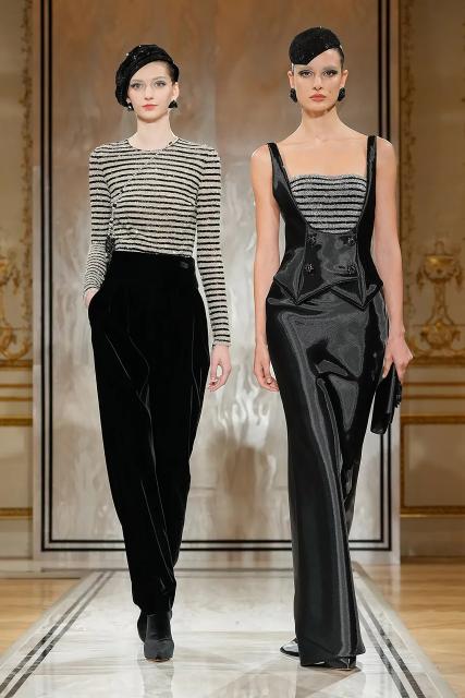 (250709) -- PARIS, July 9, 2025 (Xinhua) -- Models present creations from the haute couture Fall-Winter 2025/2026 collections by Giorgio Armani Prive during the Paris Haute Couture Week, in Paris, France, on July 8, 2025. (MeetEurope/Handout via Xinhua)