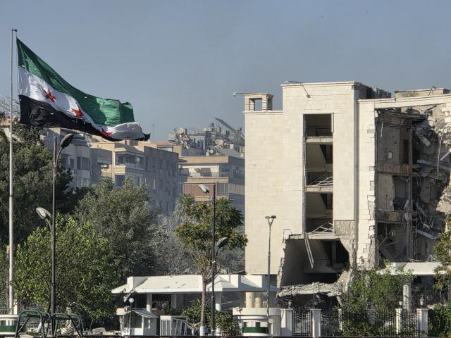 (250716) -- DAMASCUS, July 16, 2025 (Xinhua) -- Destruction is seen after Israel struck the Syrian Army General Command and the Defense Ministry compound in Umayyad Square in central Damascus, Syria, July 16, 2025. Israeli warplanes intensified their air campaign across southern Syria on Wednesday, striking the Syrian Army General Command headquarters and the presidential palace area in central Damascus.
  The Syrian health authorities said one civilian was killed, and 18 others injured in the strikes on the capital, which included at least five separate air raids targeting central Damascus. (Str/Xinhua)
