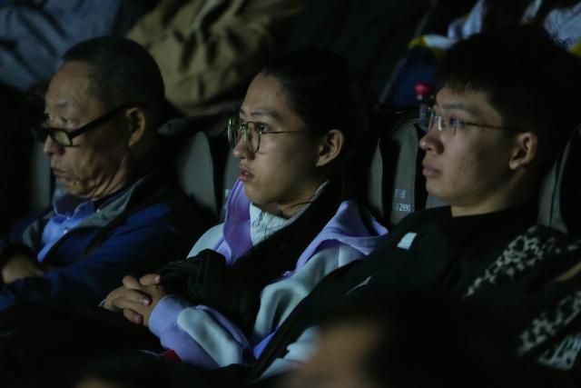 (250918) -- BEIJING, Sept. 18, 2025 (Xinhua) -- Audience watch the film "Evil Unbound" at a cinema in Changchun, northeast China's Jilin Province, Sept. 18, 2025.
  A new film depicting the atrocities of Japan's notorious Unit 731 during World War II was screened in theaters across China on Thursday, coinciding with a significant anniversary in the nation's wartime history.
  The release of "Evil Unbound" fell on Sept. 18, the 94th anniversary of the September 18 Incident that marked the start of the Chinese People's War of Resistance against Japanese Aggression. This year also marks the 80th anniversary of the victory in China's war of resistance and the World Anti-Fascist War. (Xinhua/Zhang Nan)