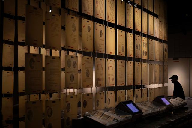 (250918) -- HARBIN, Sept. 18, 2025 (Xinhua) -- People visit the Exhibition Hall of Evidence of Crimes Committed by Unit 731 of the Japanese Imperial Army in Harbin, capital of northeast China's Heilongjiang Province, Sept. 18, 2025. "The real history is far more brutal than what the film can depict," said Jin Chengmin, curator of the Exhibition Hall of Evidence of Crime Committed by Unit 731 of the Japanese Imperial Army.
  Unit 731, a top-secret biological and chemical warfare research base, was established in the Pingfang District of Harbin, and served as the nerve center for Japanese biological warfare in China and Southeast Asia during World War II.
   Historical records suggest that between 1940 and 1945, at least 3,000 people were used in human experiments by Unit 731, while more than 300,000 people in China were killed by Japan's biological weapons. (Xinhua/Zhang Tao)