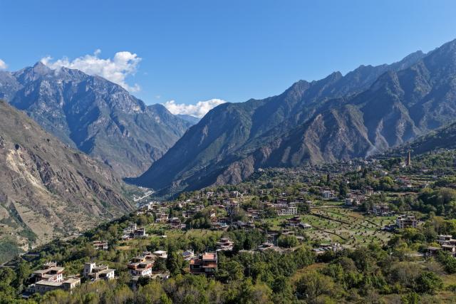 (251018) -- BEIJING, Oct. 18, 2025 (Xinhua) -- This photo taken on Oct. 17, 2025 shows Jikayi Village in Ganzi Tibetan Autonomous Prefecture, southwest China's Sichuan Province. Four Chinese villages were listed in the UN Tourism's 2025 edition of "Best Tourism Villages," according to announcements made at a UN Tourism awards ceremony on Friday in Huzhou, east China's Zhejiang Province.
   The four listed villages are Huanggang in the Qiandongnan Miao and Dong Autonomous Prefecture, southwest China's Guizhou Province; Jikayi in the Ganzi Tibetan Autonomous Prefecture, southwest China's Sichuan Province; Dongluo, which is administered by Taizhou City in east China's Jiangsu Province; and Digang, which is administered by Huzhou City in Zhejiang Province.
    With these four villages, China now boasts a total of 19 "Best Tourism Villages" as recognized by the UN Tourism, with 15 other Chinese villages listed over previous years. (Photo by A Luo/Xinhua)