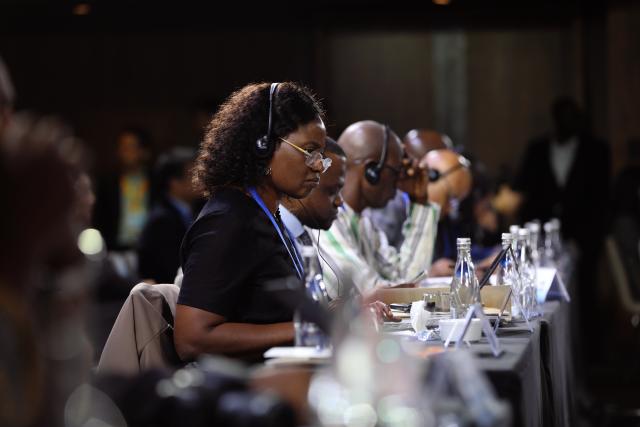 (251113) -- JOHANNESBURG, Nov. 13, 2025 (Xinhua) -- Delegates attend the Global South Media and Think Tank Forum China-Africa Partnership Conference in Johannesburg, South Africa, Nov. 13, 2025. The Global South Media and Think Tank Forum China-Africa Partnership Conference opened here on Thursday to explore ways to strengthen global governance and deepen China-Africa cooperation.
   The two-day event, co-hosted by Xinhua News Agency, the African Union (AU) and South Africa's Independent Media, among other partners, gathered more than 200 representatives from over 160 media outlets, think tanks, government organizations and other institutions from China and 41 African countries, as well as the AU. (Xinhua/Chen Wei)