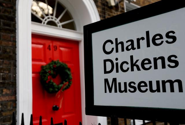 (251118) -- LONDON, Nov. 18, 2025 (Xinhua) -- This photo taken on Nov. 17, 2025 shows an exterior view of the Charles Dickens Museum in London, Britain. The museum is situated at 48 Doughty Street, Dickens's London home from 1837-1839. While living in Doughty Street, Charles Dickens, a famous British novelist, journalist and editor, finished writing "The Pickwick Papers," wrote "Nicholas Nickleby" and most famously of all, "Oliver Twist." (Xinhua/Li Ying)