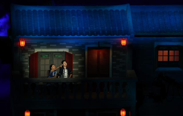 (251121) -- SHENZHEN, Nov. 21, 2025 (Xinhua) -- Artists perform during the closing ceremony of China's 15th National Games in Shenzhen, south China's Guangdong Province, Nov. 21, 2025. (Xinhua/Mao Siqian)