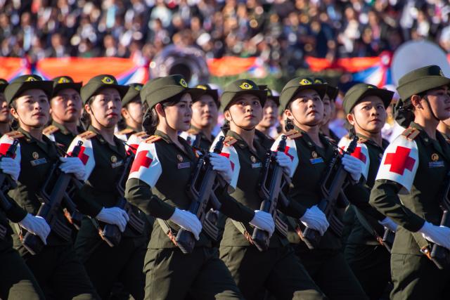 (251202) -- VIENTIANE, Dec. 2, 2025 (Xinhua) -- Lao soldiers participate in a military parade marking the 50th anniversary of the founding of the Lao People's Democratic Republic in Vientiane, Laos, Dec. 2, 2025. Laos is alive with celebrations honoring five decades of steady national growth as the country marks the 50th anniversary of the founding of the Lao People's Democratic Republic on Tuesday.
  The 50th anniversary celebrations began Tuesday morning with a grand parade, broadcast live on television, as residents across the country joined the festivities. (Xinhua/Zhao Xu)