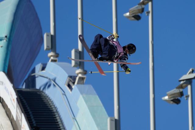 (251204) -- BEIJING, Dec. 4, 2025 (Xinhua) -- Sugawara Kiho of Japan competes during the women's freeski qualification at the 2025-2026 FIS Snowboard & Freeski Big Air World Cup in Beijing, capital of China, on Dec. 4, 2024. (Xinhua/Xie Han)