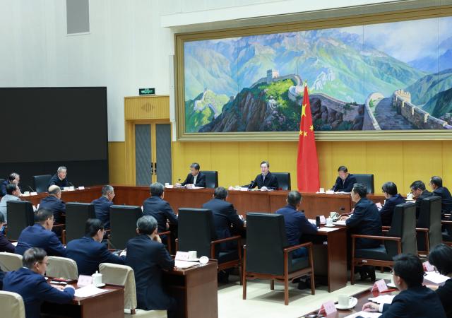 (251204) -- BEIJING, Dec. 4, 2025 (Xinhua) -- Chinese Vice Premier Ding Xuexiang, also a member of the Standing Committee of the Political Bureau of the Communist Party of China Central Committee, speaks at a symposium on the reform of outstanding engineer cultivation in Beijing, capital of China, Dec. 4, 2025. (Xinhua/Wang Ye)