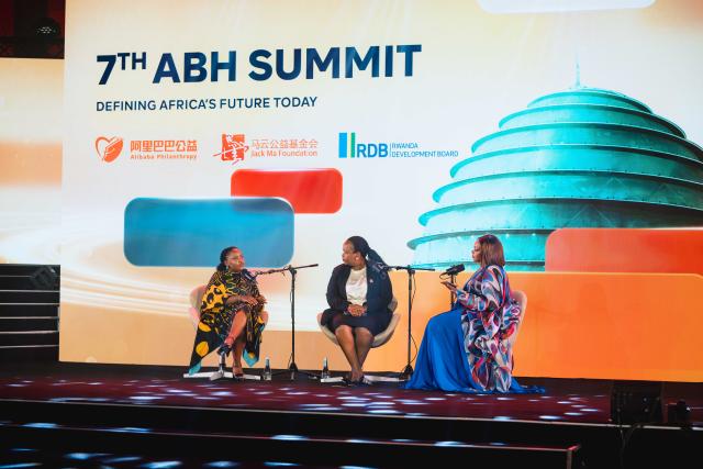 (251212) -- KIGALI, Dec. 12, 2025 (Xinhua) -- Participants attend the summit and grand finale of the seventh Africa's Business Heroes (ABH) competition, in Kigali, Rwanda, Dec. 12, 2025. The highly anticipated two-day event, hosted by Alibaba Philanthropy and Jack Ma Foundation in partnership with the Rwanda Development Board (RDB), brought together top entrepreneurs, investors, policymakers, and industry leaders to celebrate transformative ideas shaping Africa's economic future. (Alibaba Foundation/Handout via Xinhua)