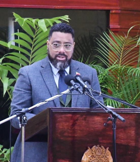 (251215) -- NUKU'ALOFA, Dec. 15, 2025 (Xinhua) -- This file photo taken on July 23, 2025 shows Lord Fakafanua in Nuku'alofa, Tonga.
  Lord Fakafanua has been elected Tonga's next prime minister by the 26 new members of parliament, made up of nine Noble's Representatives and 17 People's Representatives.
  According to Radio Nukualofa, Fakafanua defeated the only opponent, incumbent Prime Minister Aisake Eke, by 16 votes to 10 on Monday. (Tongan Parliament/Handout via Xinhua)