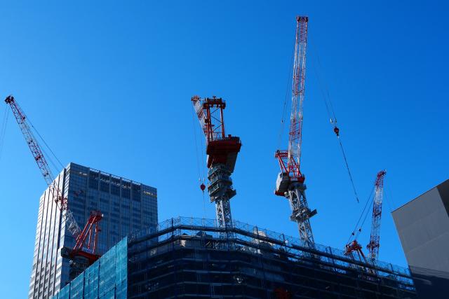 (251219) -- TOKYO, Dec. 19, 2025 (Xinhua) -- This photo shows a construction site in Tokyo, Japan, Dec. 18, 2025.
  The Bank of Japan (BOJ) on Friday raised its benchmark interest rate by 25 basis points to 0.75 percent, its highest level in three decades, after a two-day monetary policy meeting. (Xinhua/Jia Haocheng)