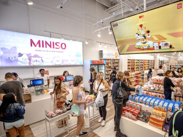 (251219) -- GUANGZHOU, Dec. 19, 2025 (Xinhua) -- This undated file photo shows people visiting a MINISO store in Manhattan, New York, the United States.
  China is one of the world's largest markets and production bases for trendy toys. "Trendy toys," ranging from blind boxes to IP-themed merchandise, have emerged as a niche but fast-growing segment, reflecting the rise of emotion-driven consumption in the country.
   No longer just a manufacturing hub, China is also emerging as a source of original cultural exports and designed-in-China trendy toys are gaining international popularity. 
   Since 2024, a series of Chinese cultural and creative products have become breakout hits and trending topics online. Some well-known IPs, such as Labubu, Nezha, and Wukong, have raised waves of consumption craze through films, games, and various cultural derivatives.
   The country's designer toy market, valued at roughly 60 billion yuan (about 8.52 billion U.S. dollars) in 2023, is projected to reach 110.1 billion yuan by 2026, with annual growth rate exceeding 20 percent. (Xinhua)