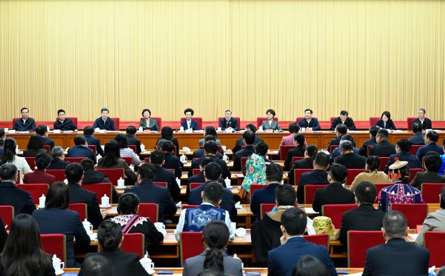 (251220) -- BEIJING, Dec. 20, 2025 (Xinhua) -- Li Shulei, a member of the Political Bureau of the Communist Party of China (CPC) Central Committee and head of the Publicity Department of the CPC Central Committee, addresses a national meeting on cultivating talent in the cultural sector, in Beijing, capital of China, Dec. 20, 2025. (Xinhua/Shen Hong)