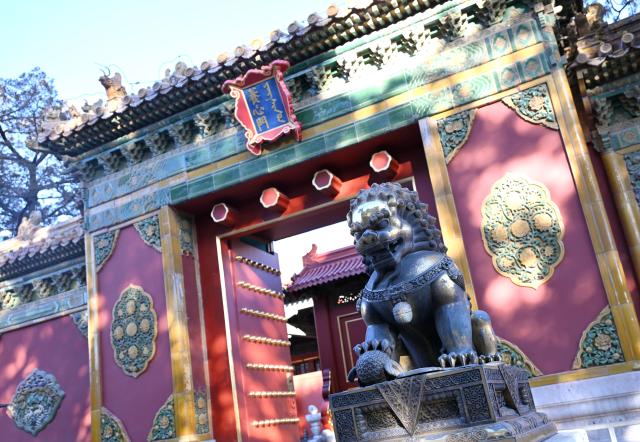 (251226) -- BEIJING, Dec. 26, 2025 (Xinhua) -- This photo taken on Dec. 25, 2025 shows a view of the Hall of Mental Cultivation (Yangxin dian) at the Palace Museum in Beijing, capital of China. After nearly a decade of comprehensive renovation, the Hall of Mental Cultivation reopened to the public on Friday. (Xinhua/Jin Liangkuai)