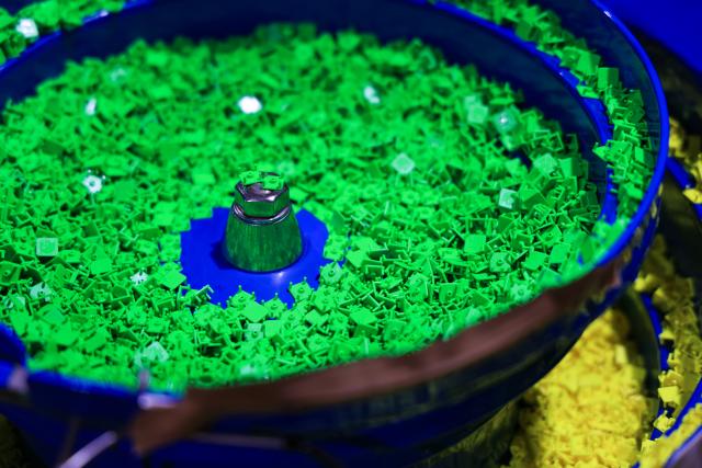 (251227) -- FOSHAN, Dec. 27, 2025 (Xinhua) -- This photo shows Rubik's Cube components at an intelligent manufacturing base of the technology company GANCUBE in Shunde, Foshan City, south China's Guangdong Province, Oct. 29, 2025. As traditional toys are stuck in price and homogenization competition, a batch of smart educational toys is quietly opening up new markets at home and abroad.
   In this emerging market segment, Giiker from Shunde of Foshan City, stands out. Founded in 2018, Giiker started with a Rubik's Cube product and has reached an annual gross merchandise volume of over 500 million yuan (about 71.36 million U.S. dollars) in just six years.
   Founder Su Ziming said that unlike the traditional toy industry's strategy of pursuing rapid launch and extensive distribution of new products, Giiker prefers to spend one to two years refining a product, emphasizing a long-term life cycle and high quality.
   Another outstanding company in this market segment is GANCUBE, a technology company also based in south China's Guangdong Province. It entered the market in 2014,  and has now developed into a smart competitive platform covering smart hardware, AI algorithms, and IoT ecosystem.  In the global smart competitive toy segment, GANCUBE holds approximately 20 percent of the market share. 
   Behind the rapid development lies its continuous R&D and manufacturing investment. GANCUBE has multiple production bases, including a digital factory of over 15,000 square meters. The team has a high proportion of R&D personnel, and it has even independently developed an automated cube production line that is rare in the industry. Its products are sold through platforms like Amazon and Tmall to over 100 countries and regions.
   The rise of smart educational toys reflects not only the upgrade of China's toy industry but also the evolution of educational concepts and consumption trends. As "learning through play" becomes a consensus, this market segment is attracting more and more innovators. (Xinhua/Huo Siying)