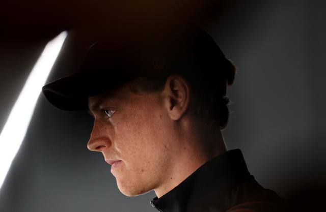 (251228) -- BEIJING, Dec. 28, 2025 (Xinhua) -- Here is Xinhua News Agency's selection of the 10 most significant pieces of international sports news in 2025: Italian tennis star Jannik Sinner became the center of a global doping debate after the World Anti-Doping Agency (WADA) announced a three-month ban on February 15. Sinner had tested positive twice in March 2024 for prohibited substance clostebol.
Although the International Tennis Integrity Agency initially ruled that he bore "no fault or negligence," WADA appealed before ultimately reaching a settlement with the player.
The sanction drew criticism from several fellow players, who argued it was too lenient, while WADA emphasized transparency and pointed to a rise in contamination-related cases across sports.
This file photo taken on May 10, 2025 shows Jannik Sinner reacting before the men's singles round of 64 match between Jannik Sinner of Italy and Mariano Navone of Argentina at the ATP Italian Open in Rome, Italy. (Xinhua/Li Jing)