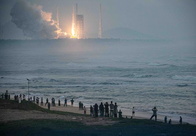 (260103) -- WENCHANG, Jan. 3, 2026 (Xinhua) -- People watch a rocket blasting off from the Hainan commercial spacecraft launch site in Wenchang, south China's Hainan Province, Dec. 12, 2025. The Wenchang Spacecraft Launch Site located in Wenchang in the northeastern part of Hainan Island is China's first independently designed and constructed green, eco-friendly and modern spaceport. It currently operates two all-weather, multi-directional launch pads, capable of handling heavy payloads. 
  Wenchang is also home to China's first commercial aerospace launch site, which has sent more than 90 satellites into their planned orbits since its maiden launch in November 2024.
  Highly frequent rocket launches have driven the aerospace-themed tourist services in the city. The rocket-viewing platform there attracts lots of spectators for each launch. Tourists flock here to witness the grand scene of rocket launches, and enjoy the breathtaking scenic view of during their visits to homestays, restaurants and cafes. (Xinhua/Pu Xiaoxu)