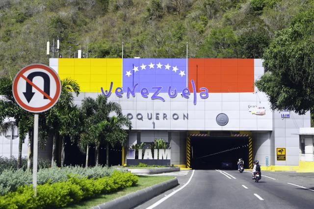 (260112) -- LA GUAIRA, Jan. 12, 2026 (Xinhua) -- Photo taken on Jan. 11, 2026 shows a tunnel in La Guaira, Venezuela. (Xinhua/Ding Hongfa)